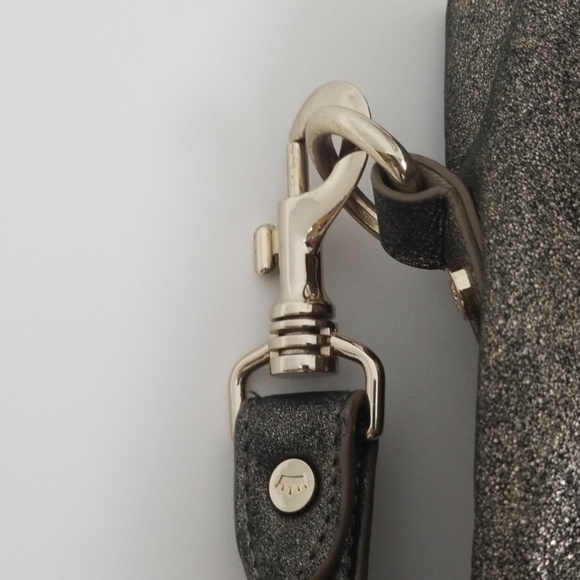 Elaine Turner gray metallic bag - Picture 7 of 8